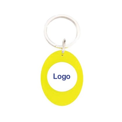 CR-Z Μπρελόκ διπλής όψης Yellow fluo